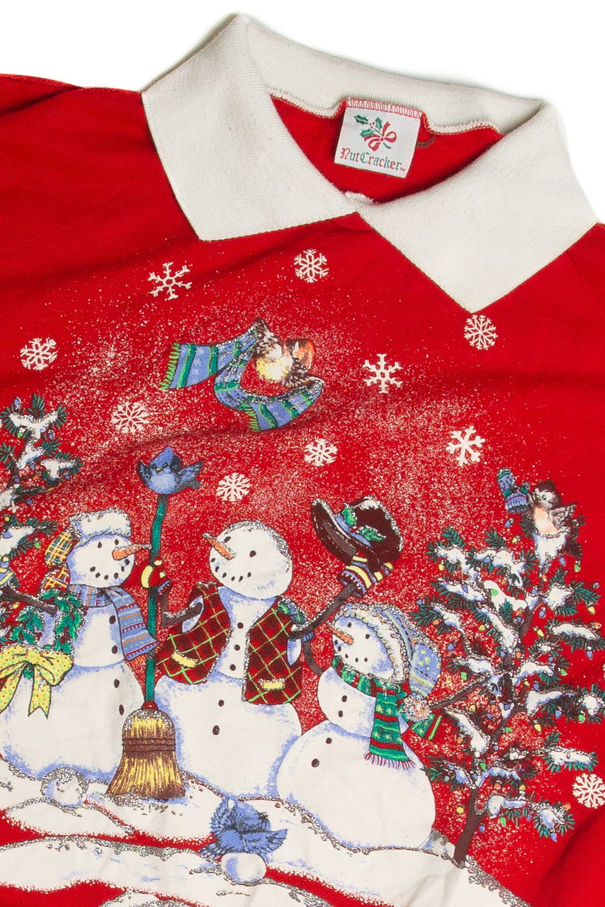 Vintage Red Christmas Sweatshirt 62552