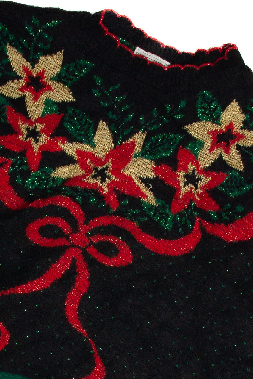 Vintage Black Ugly Christmas Sweater 62862