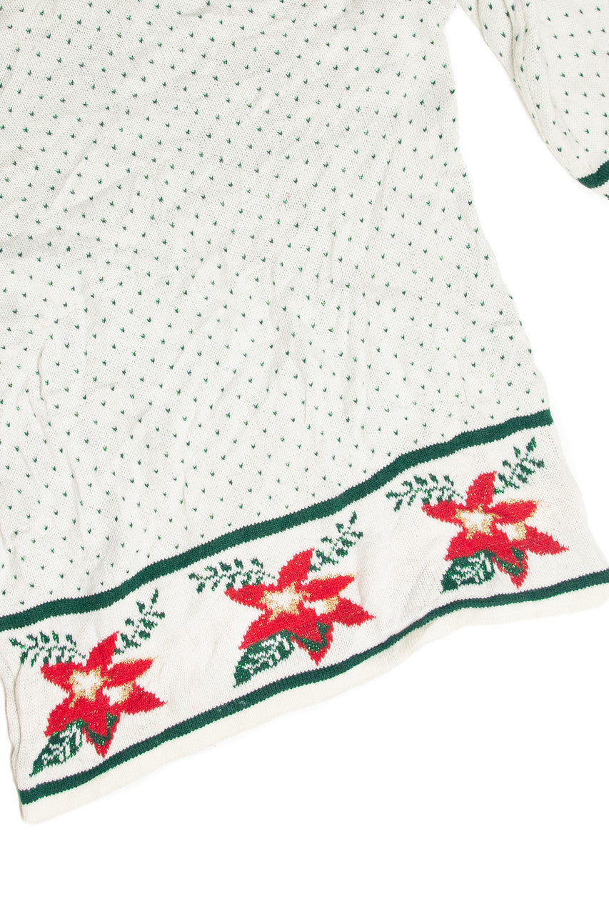 Vintage White Ugly Christmas Pullover 63196