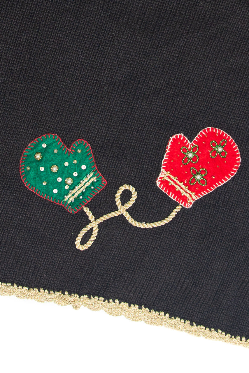 Vintage Black Ugly Christmas Cardigan 63123