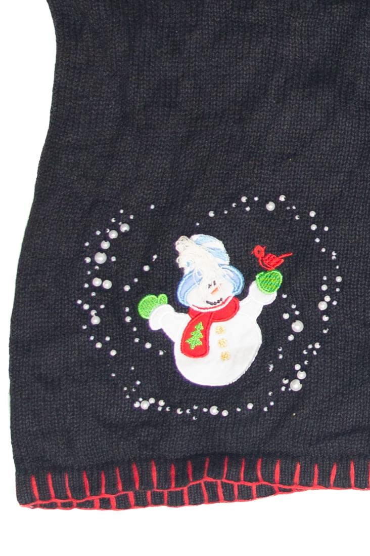 Vintage Black Ugly Christmas Cardigan 63103