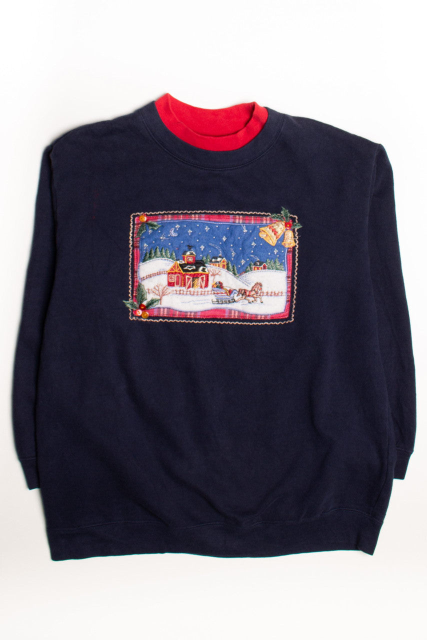 Blue Ugly Christmas Sweatshirt 58835