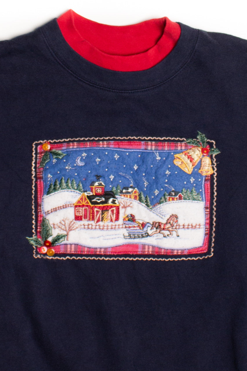 Blue Ugly Christmas Sweatshirt 58835