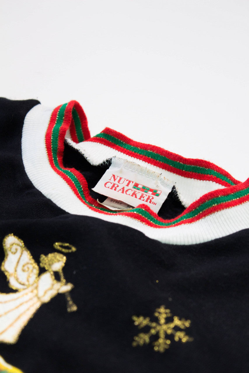 Bells & Holly Ugly Christmas Sweatshirt 55535