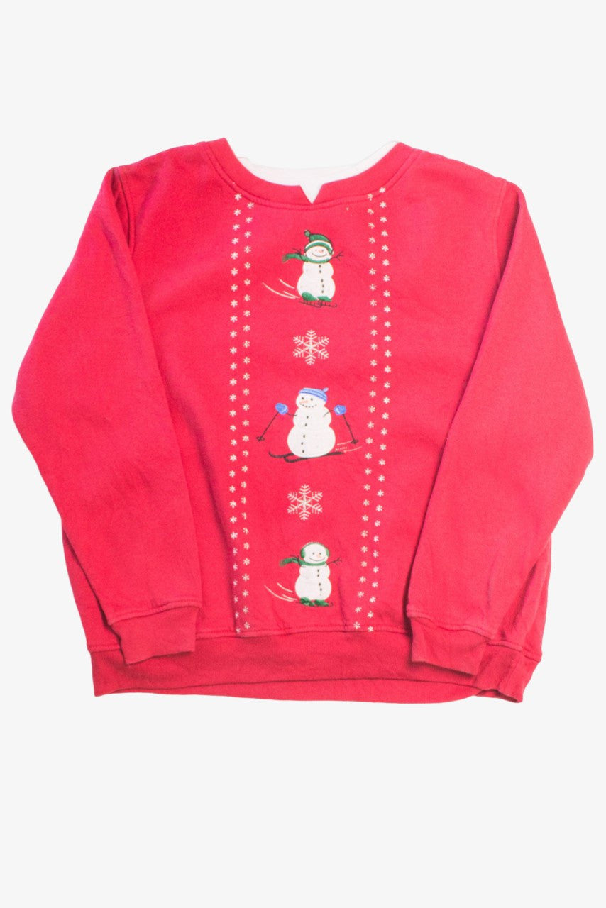 Snowflakes Ugly Christmas Sweatshirt 55602
