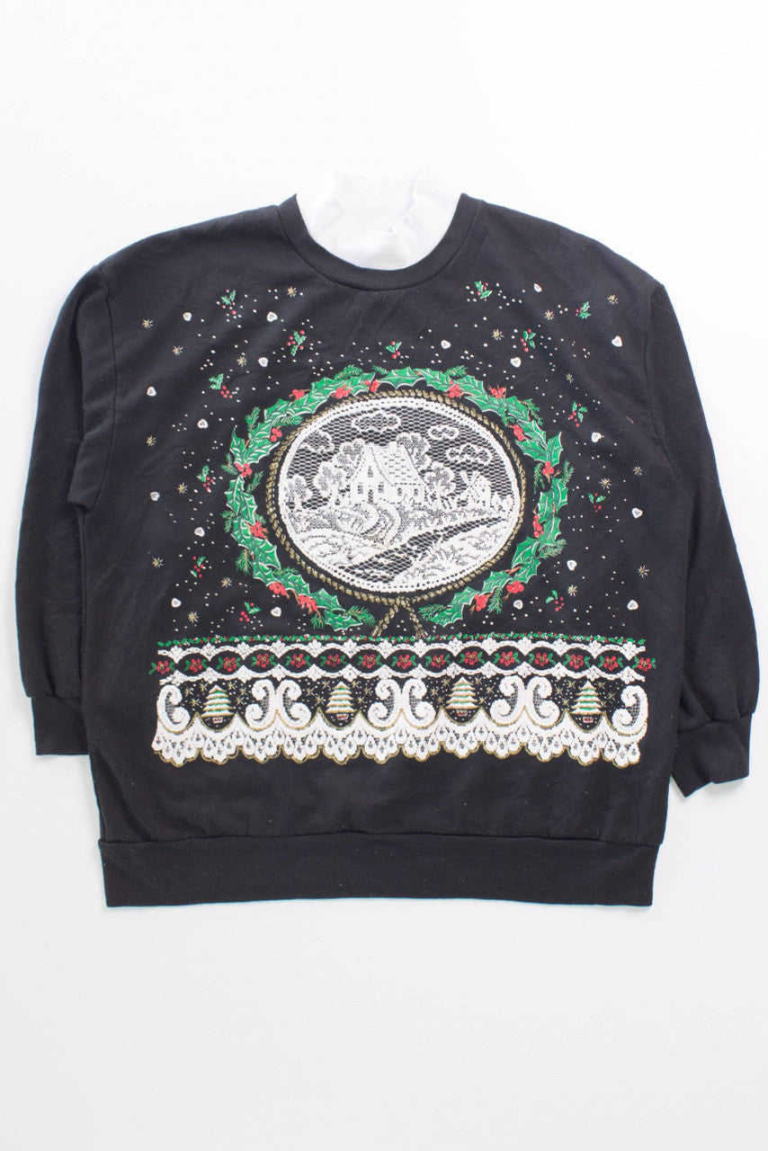 Black Ugly Christmas Sweatshirt 55679