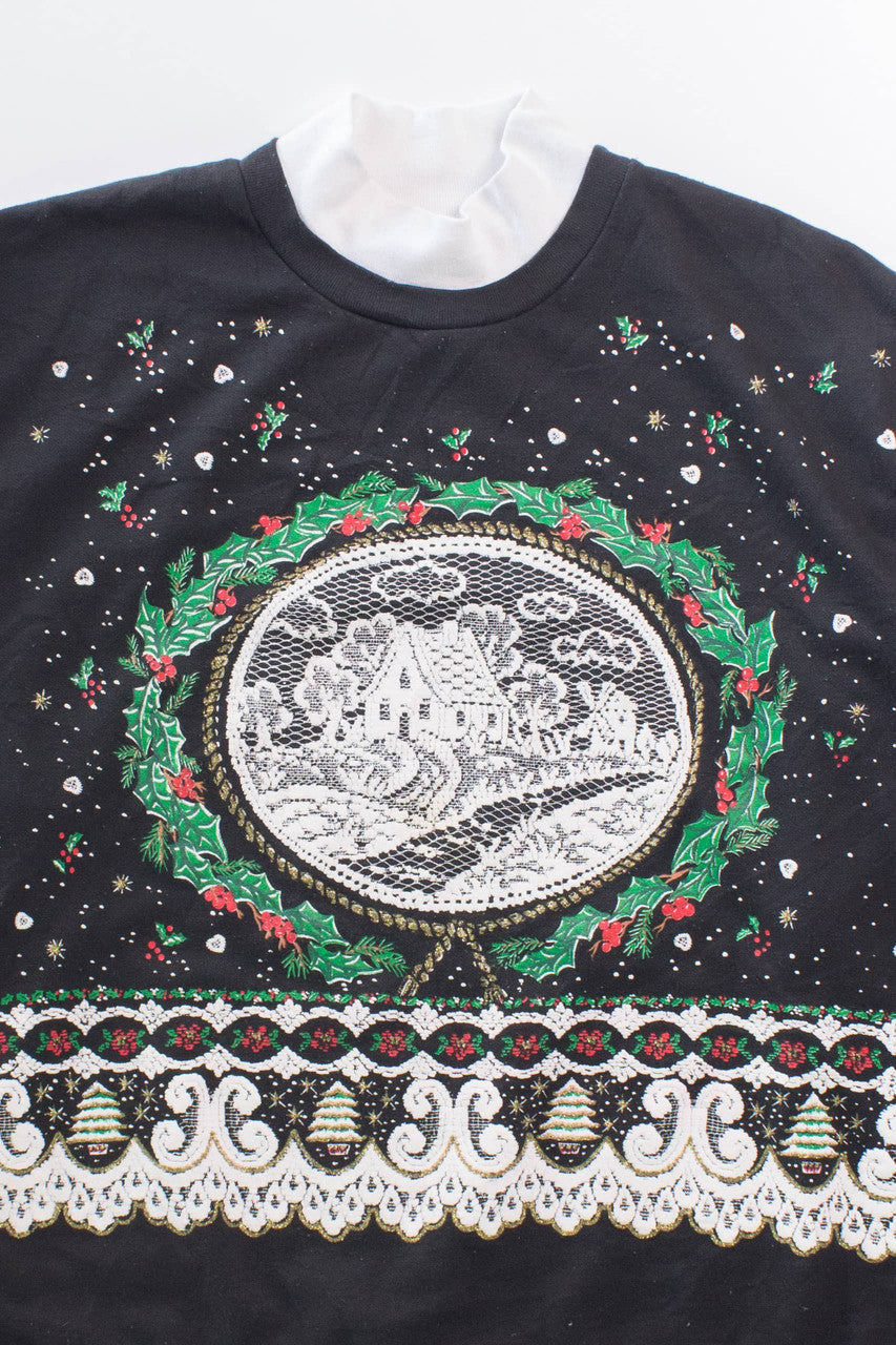 Black Ugly Christmas Sweatshirt 55679