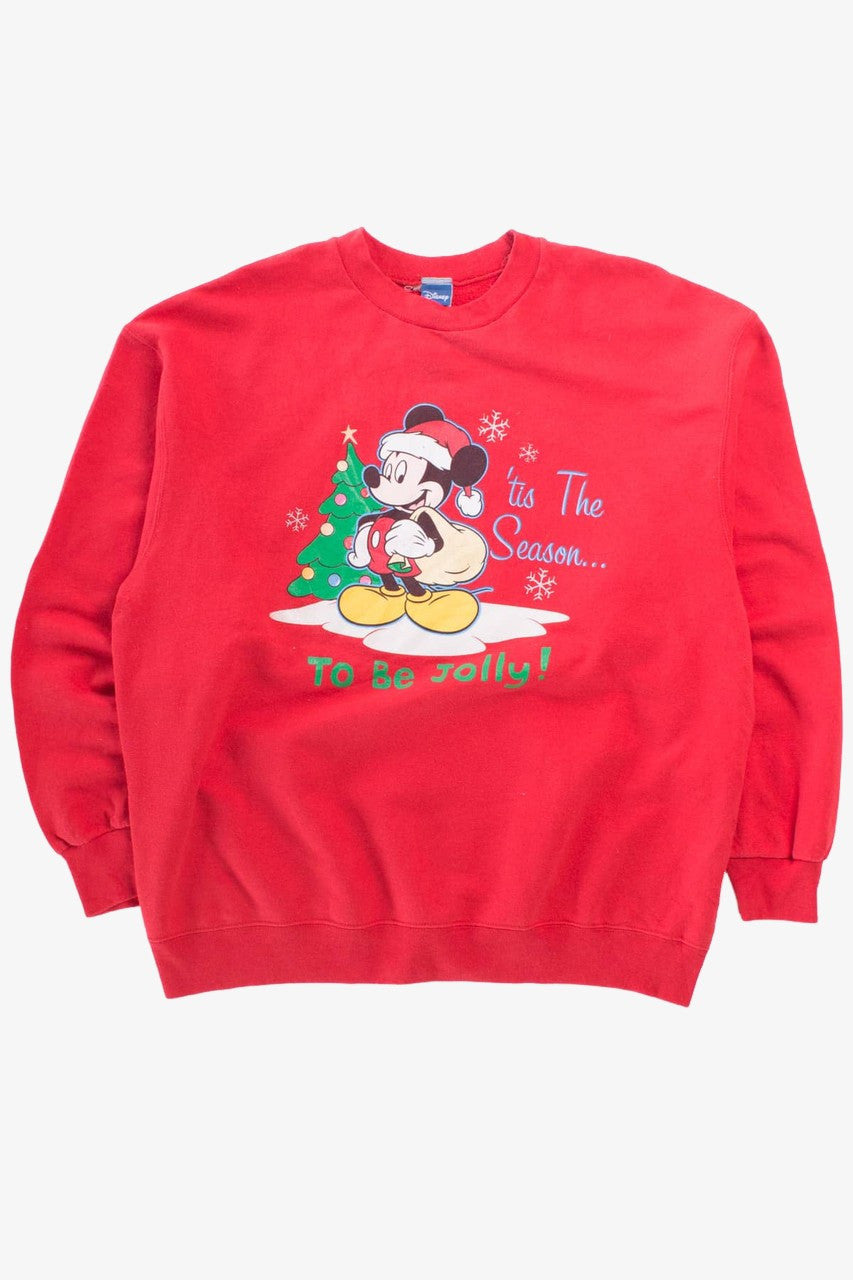 Jolly Mickey Christmas Sweatshirt
