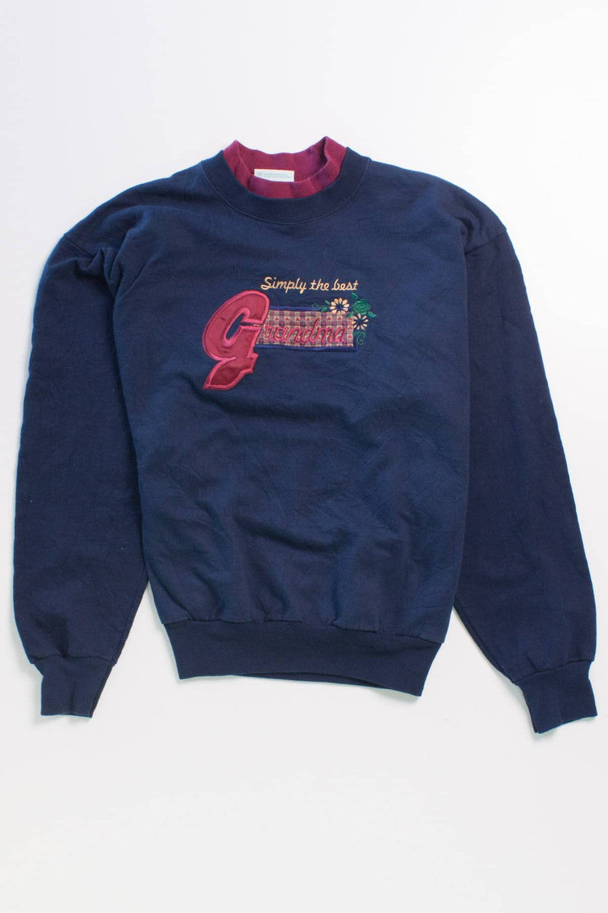 Blue Ugly Christmas Sweatshirt 55724