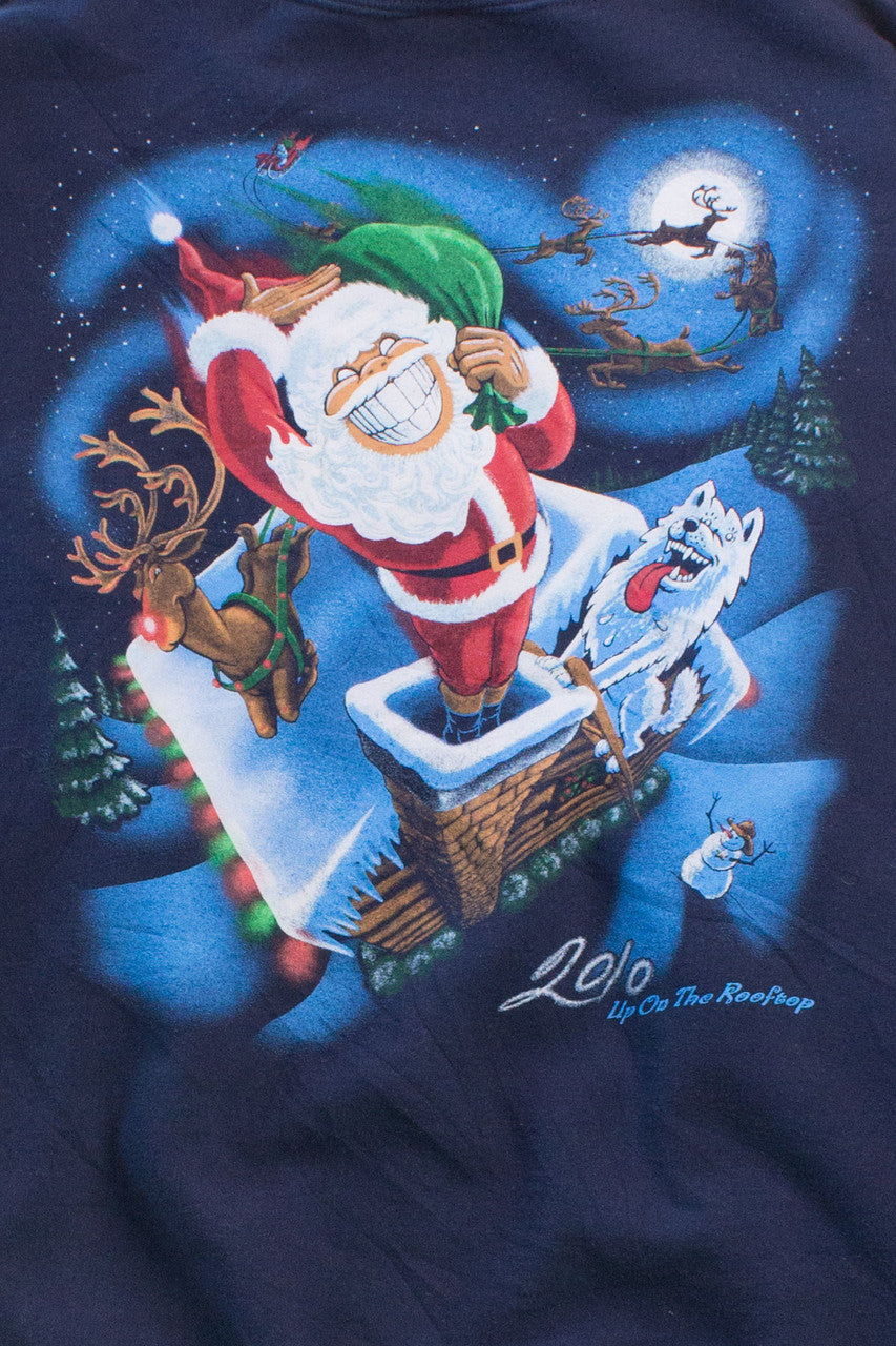 Blue Ugly Christmas Sweatshirt 55779