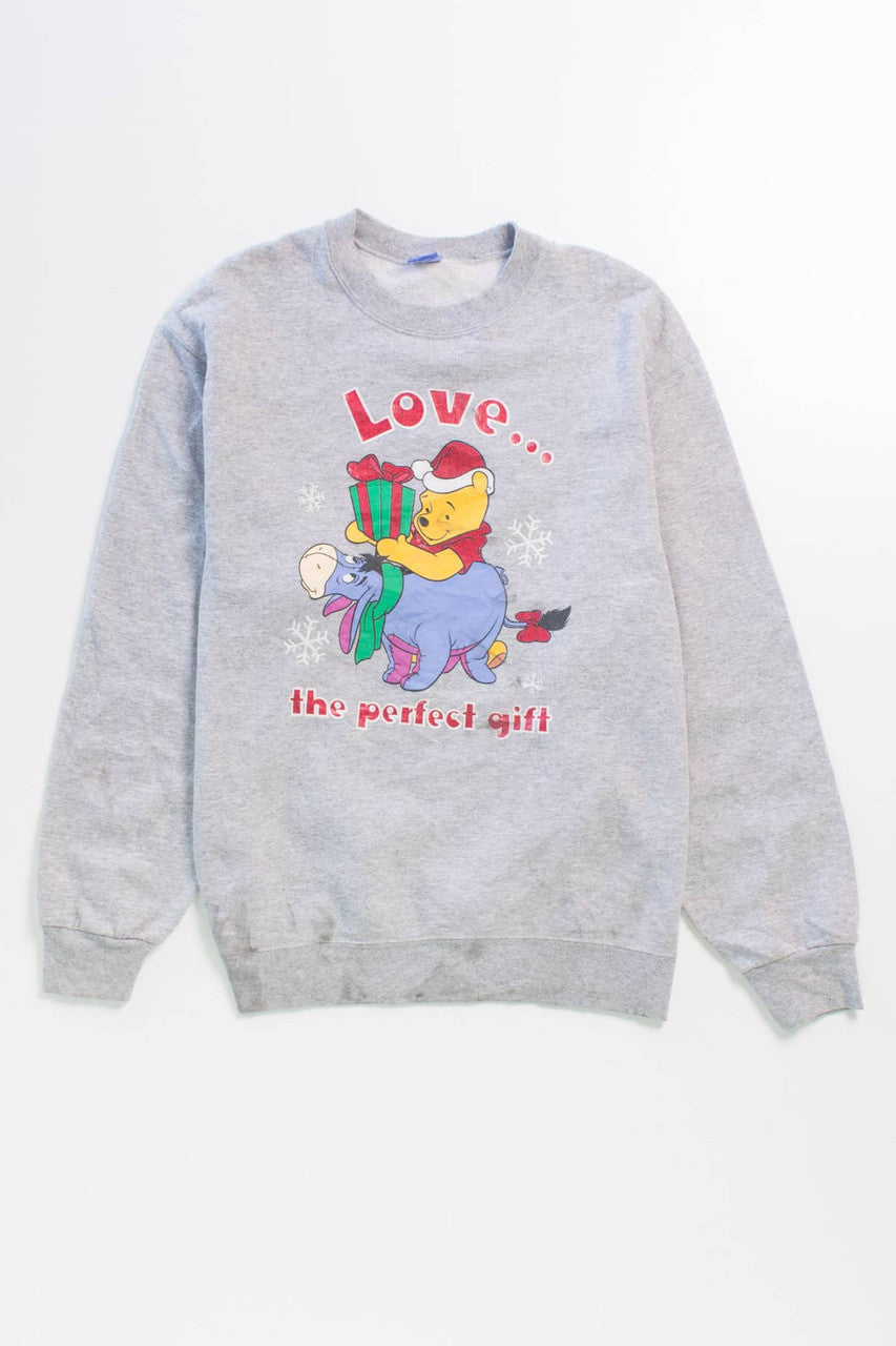 Pooh and Eeeyore ugly Christmas Sweatshirt 55785