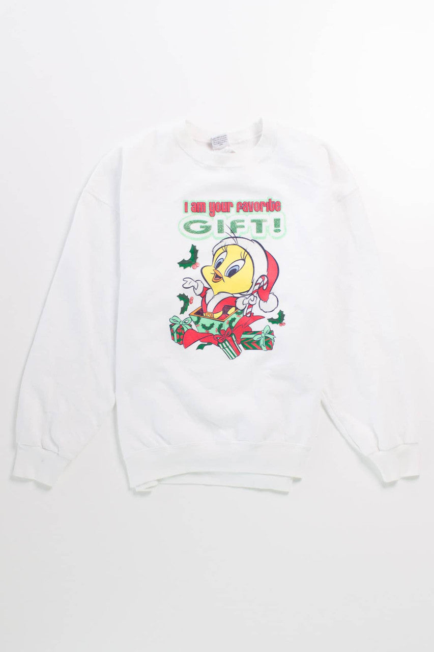 Vintage Tweety Bird Christmas Sweatshirt