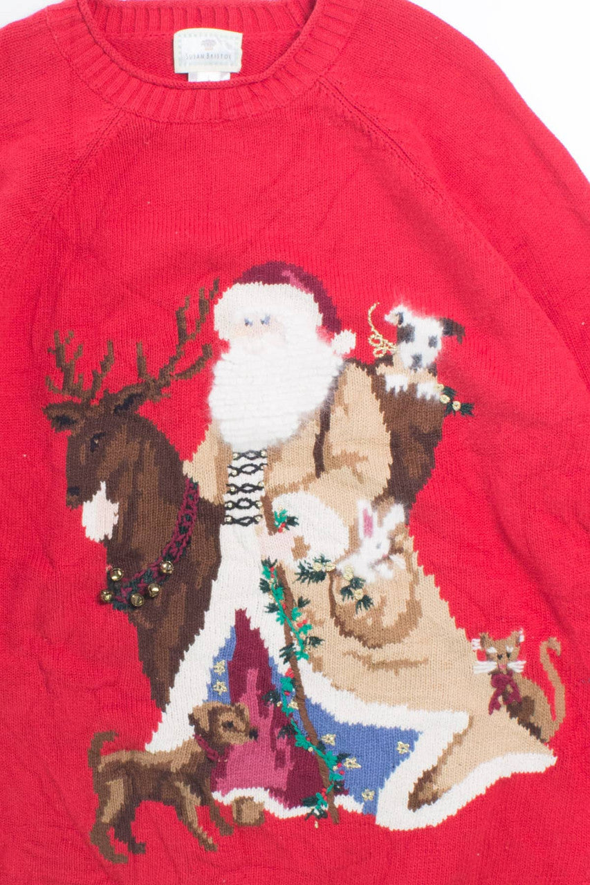 Red Ugly Christmas Pullover 55866