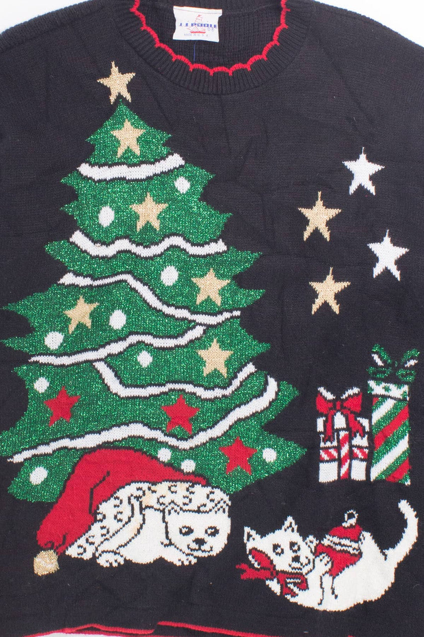 Black Ugly Christmas Pullover 55875