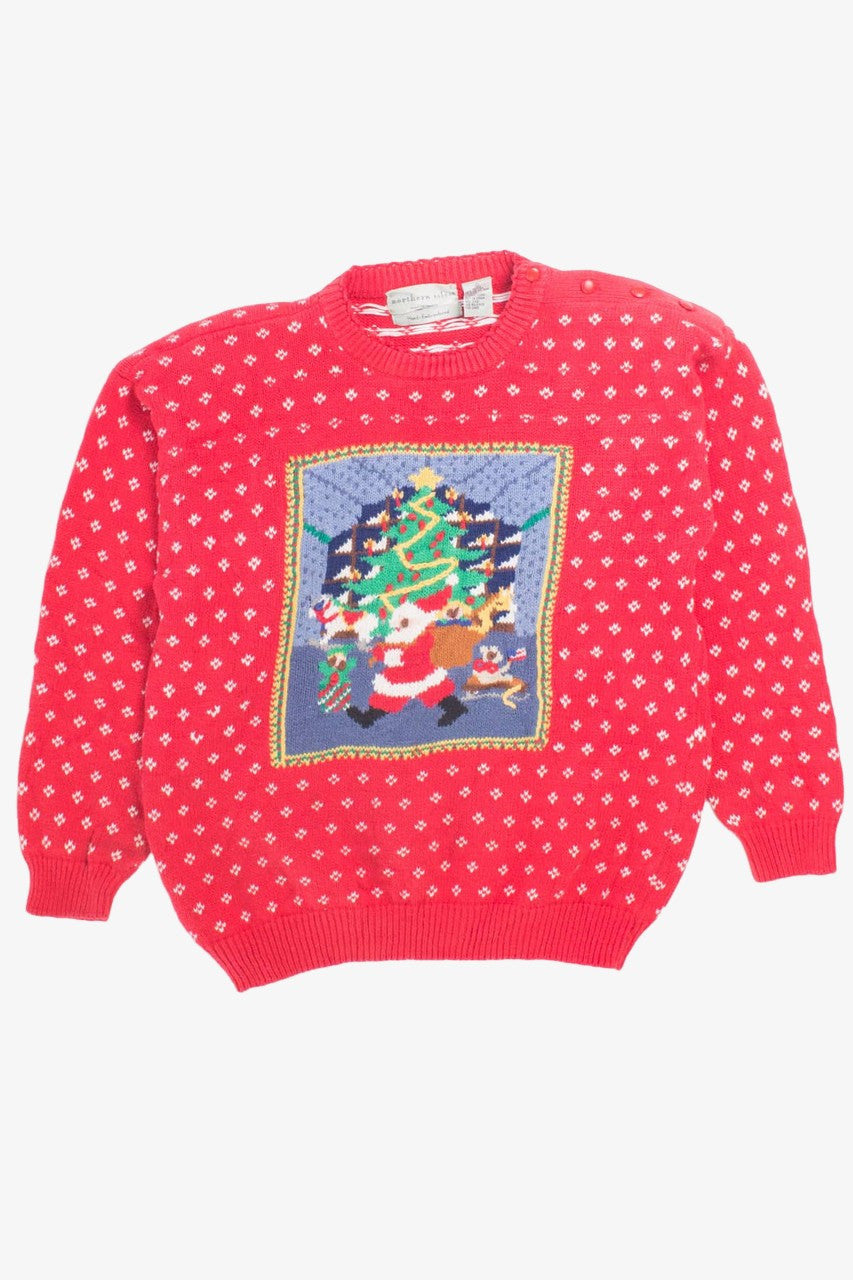 Red Ugly Christmas Pullover 55876