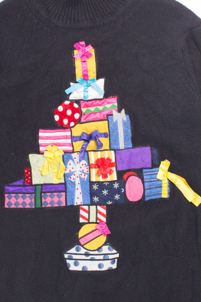 Black Ugly Christmas Pullover 55887