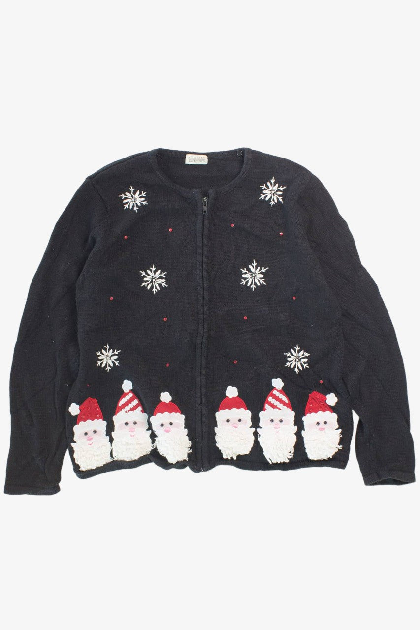 Black Ugly Christmas Cardigan 55904