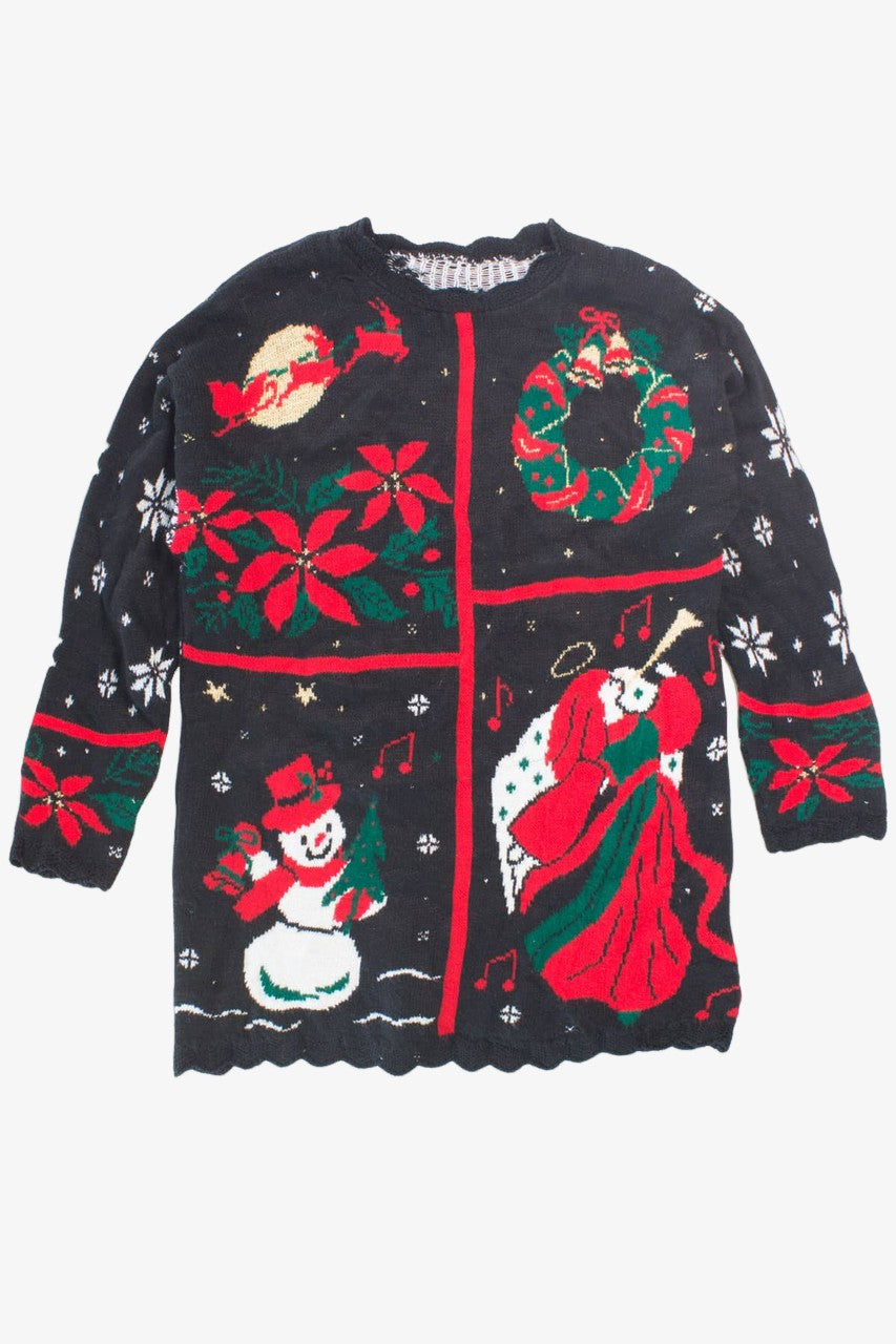 Black Ugly Christmas Pullover 55906