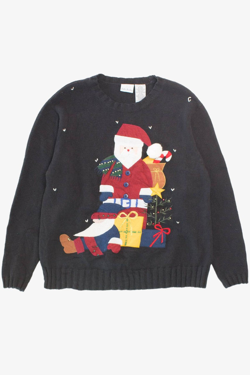 Black Ugly Christmas Pullover 55916
