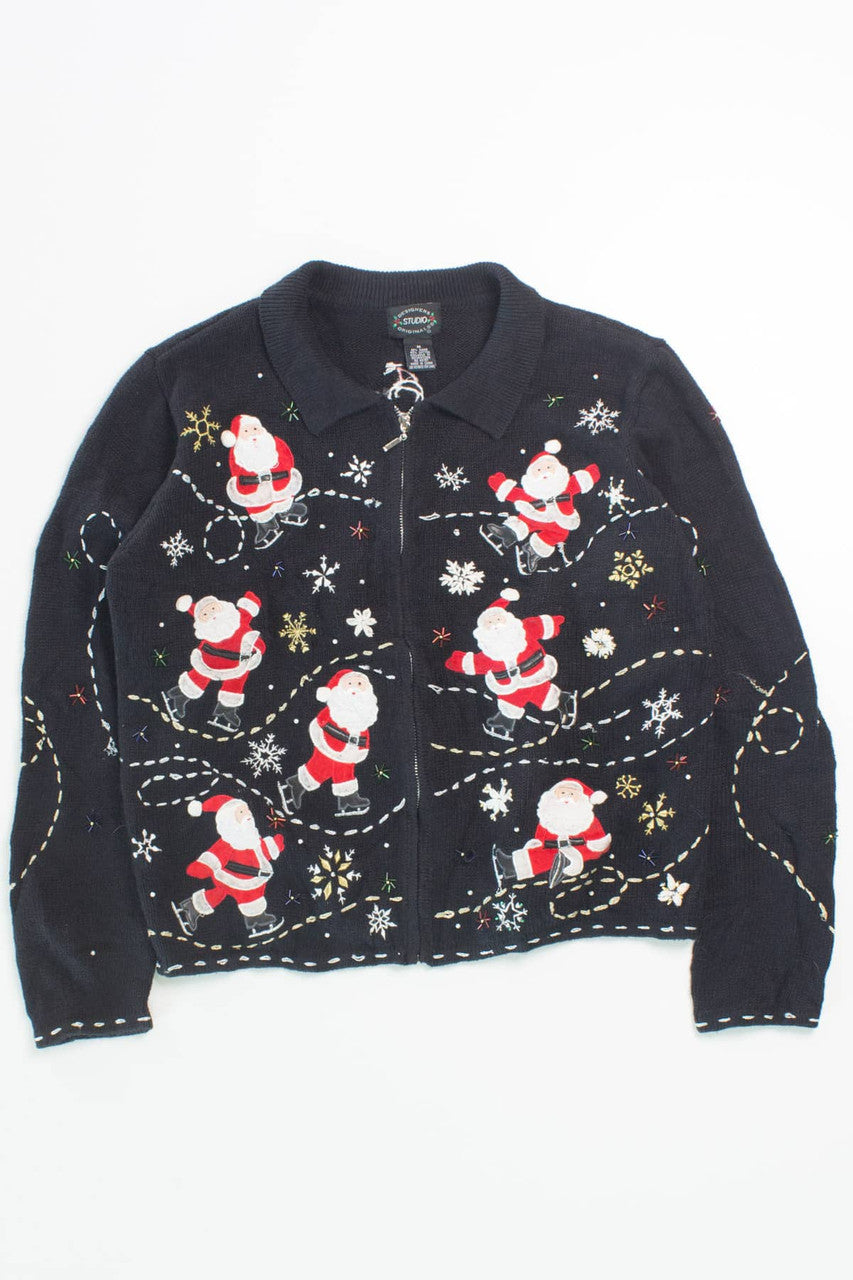 Black Ugly Christmas Cardigan 55917