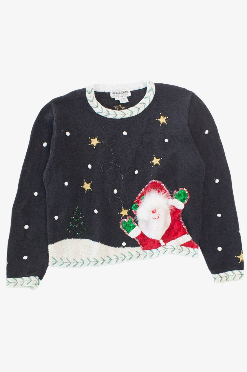 Black Ugly Christmas Pullover 55925