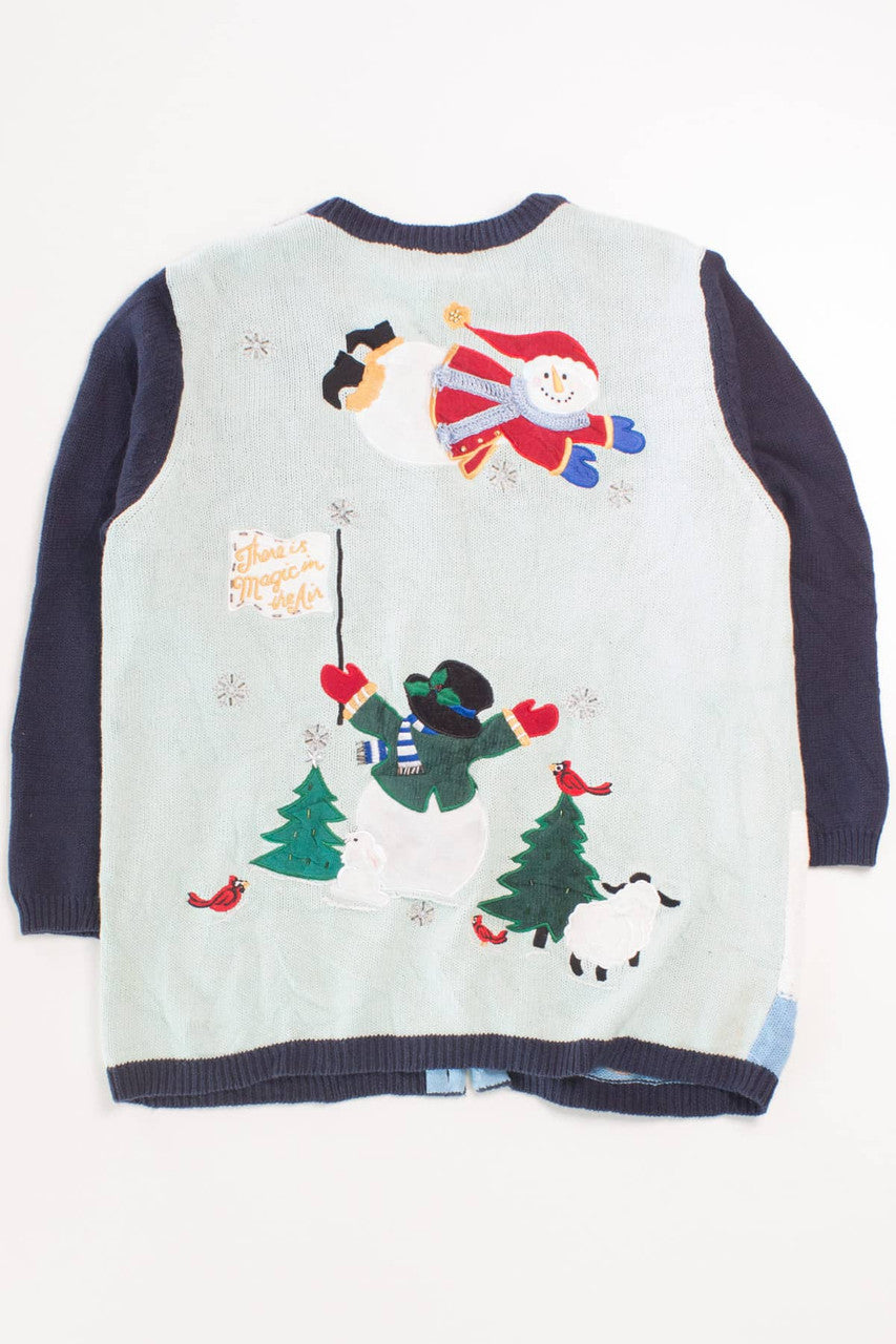 The Quacker Factory Ugly Christmas Cardigan 55935