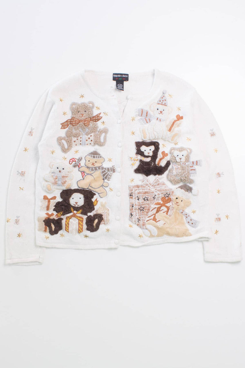 Hampshire Studio Ugly Christmas Cardigan 55936