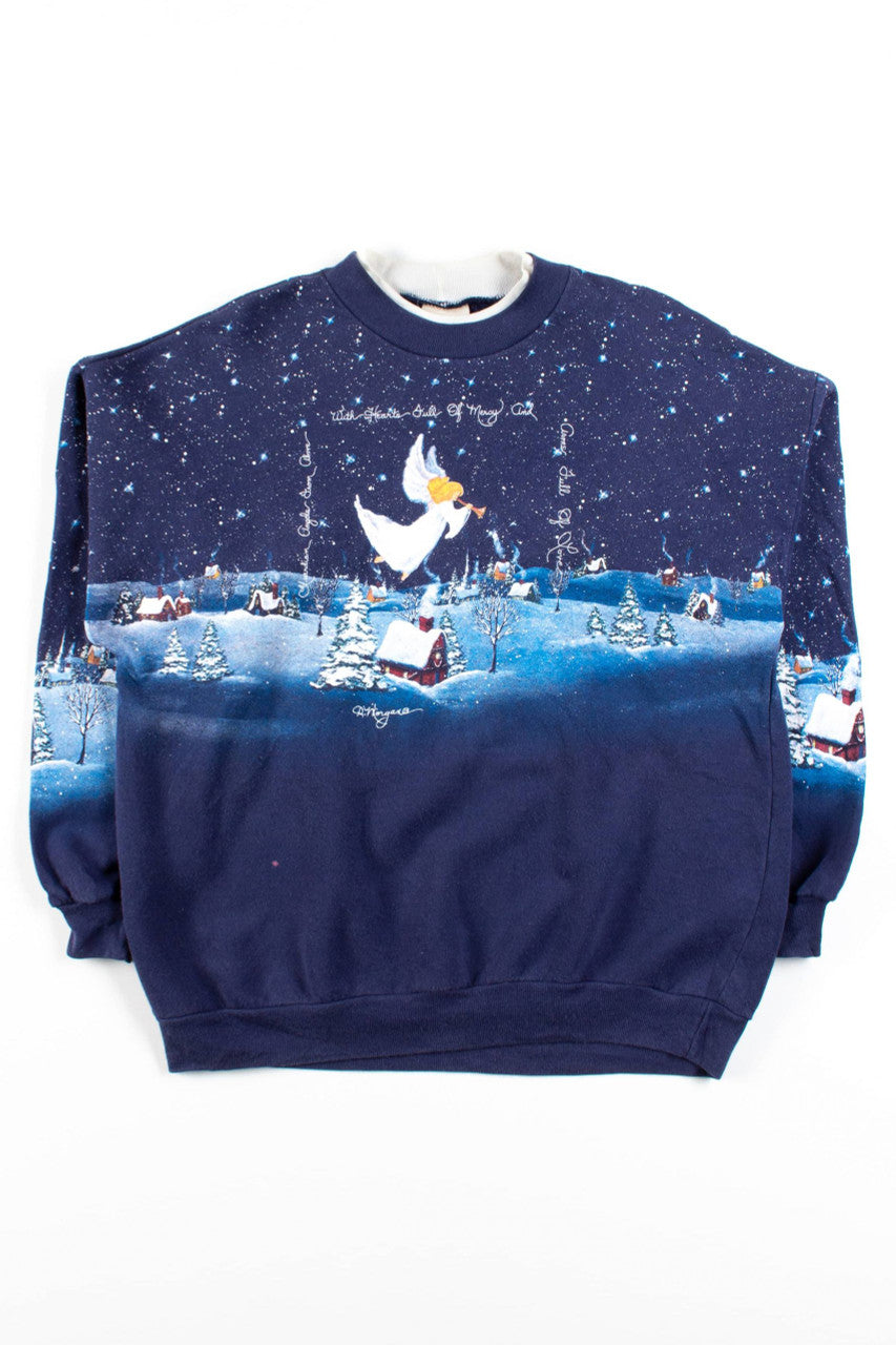 Blue Ugly Christmas Sweatshirt 56036