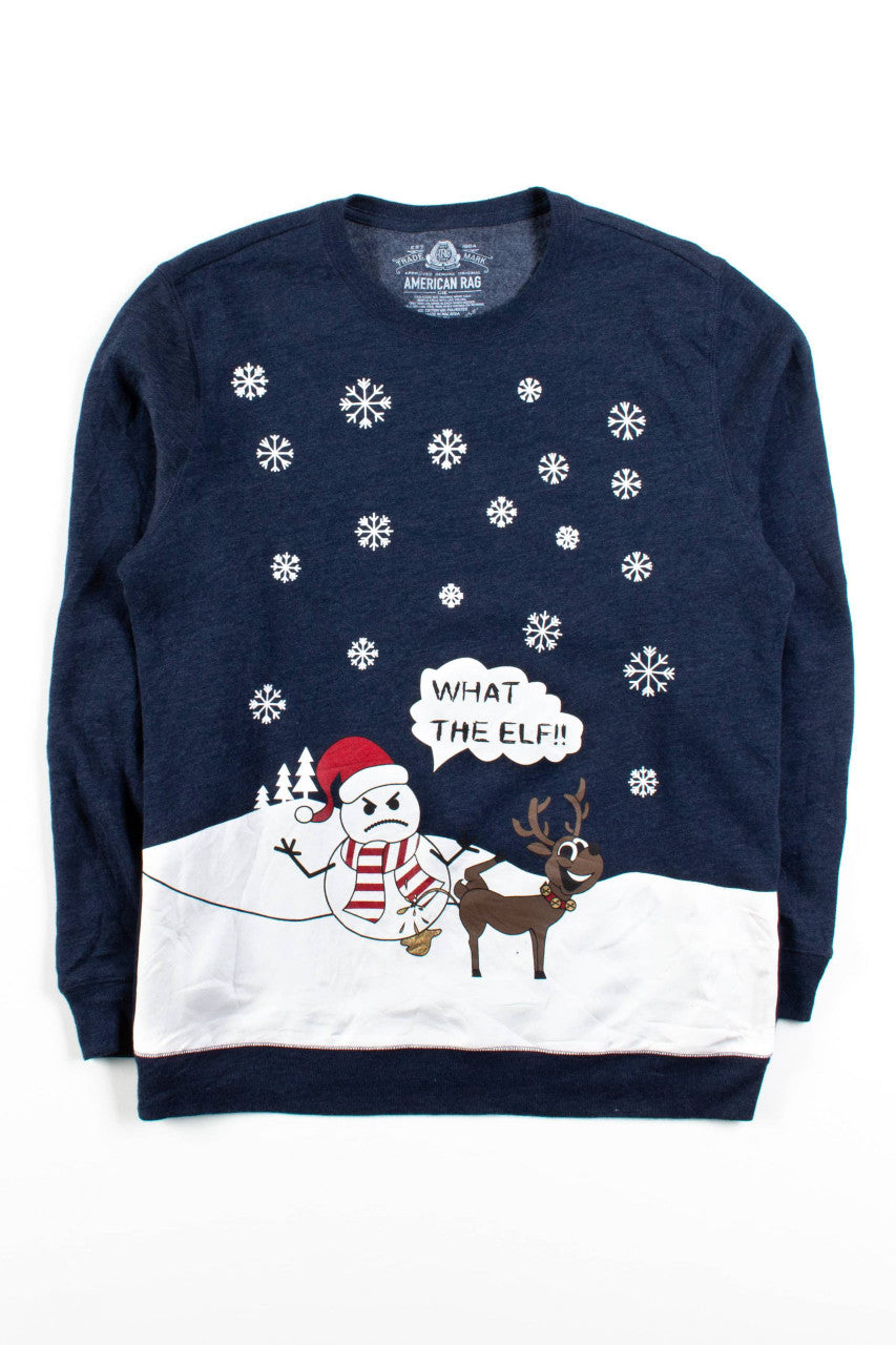 Blue Ugly Christmas Sweatshirt 56062