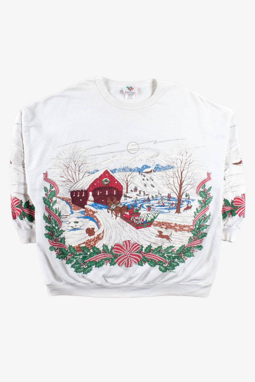 White Ugly Christmas Sweatshirt 56139