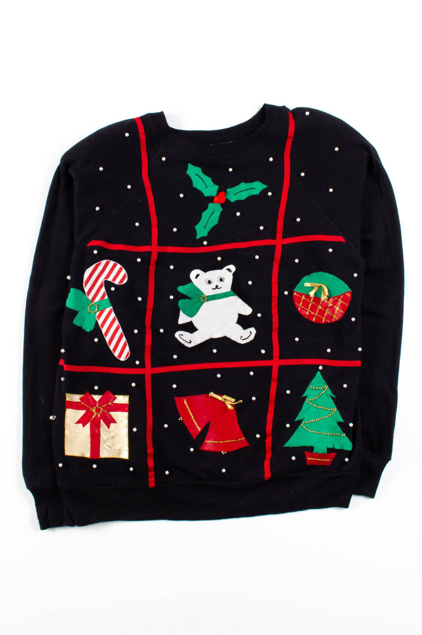 Black Ugly Christmas Sweatshirt 56164