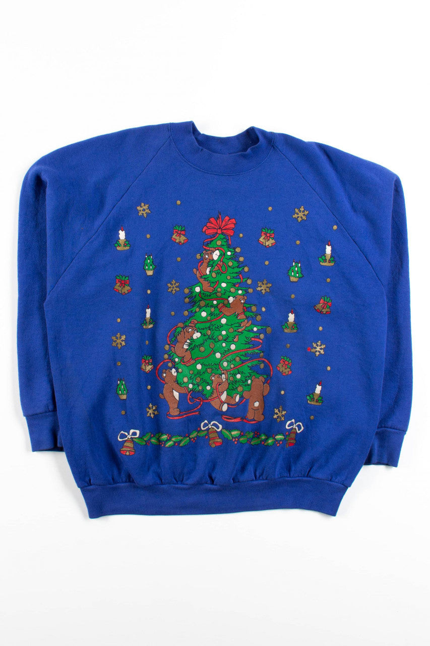 Blue Ugly Christmas Sweatshirt 56166