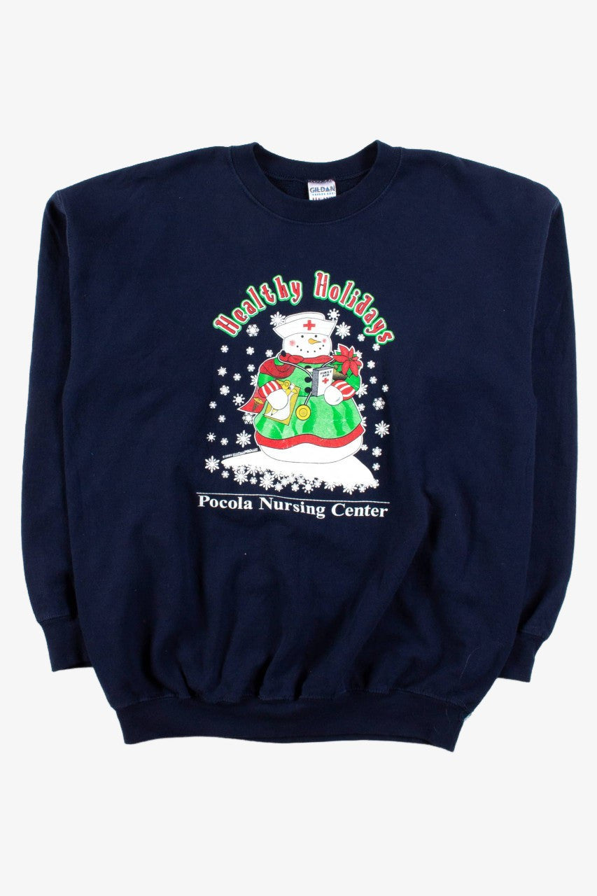 Blue Ugly Christmas Sweatshirt 56195