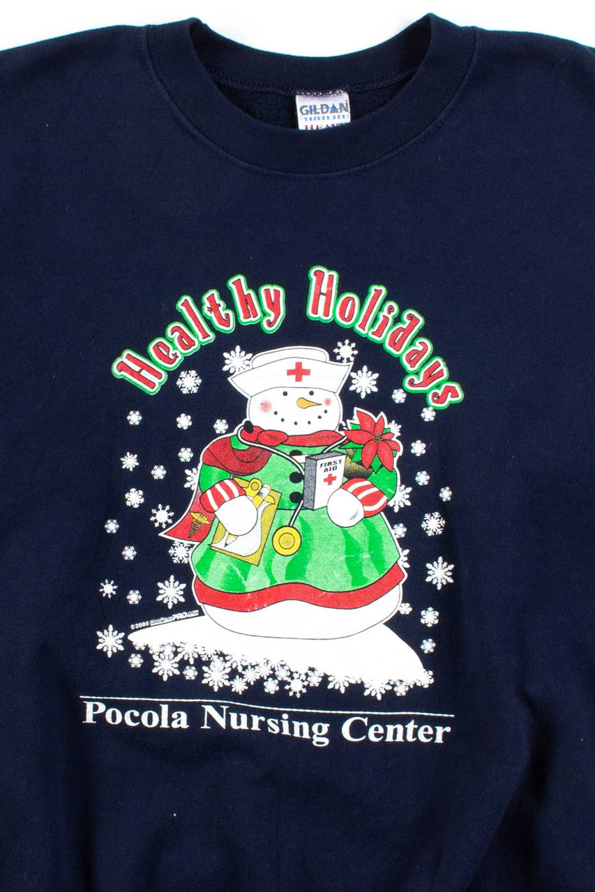 Blue Ugly Christmas Sweatshirt 56195