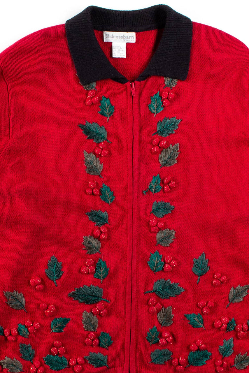 Red Ugly Christmas Cardigan 56322
