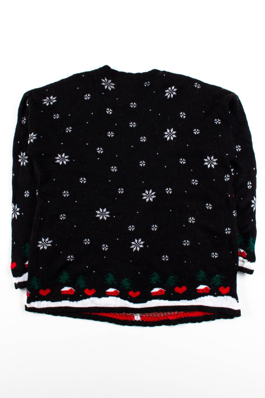 Black Ugly Christmas Pullover 56335
