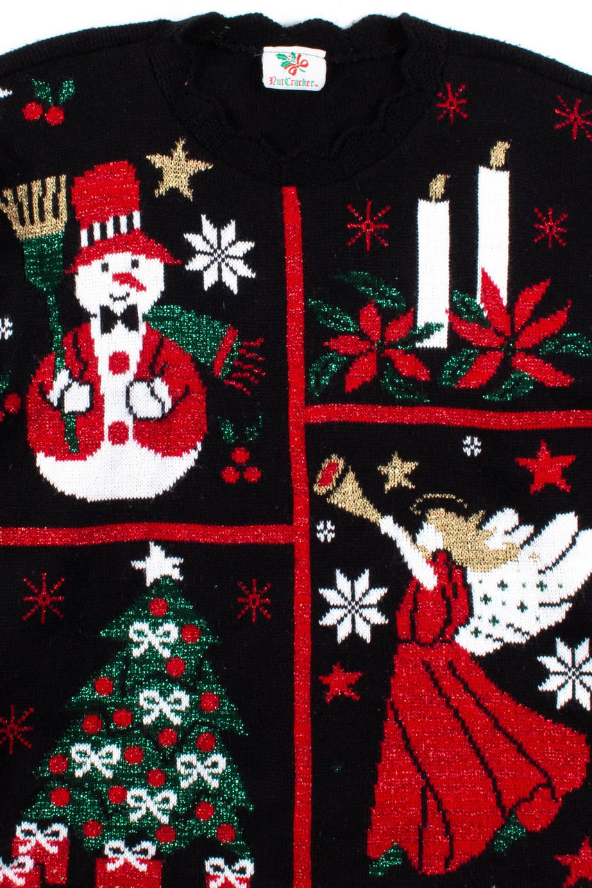 Black Ugly Christmas Pullover 56372