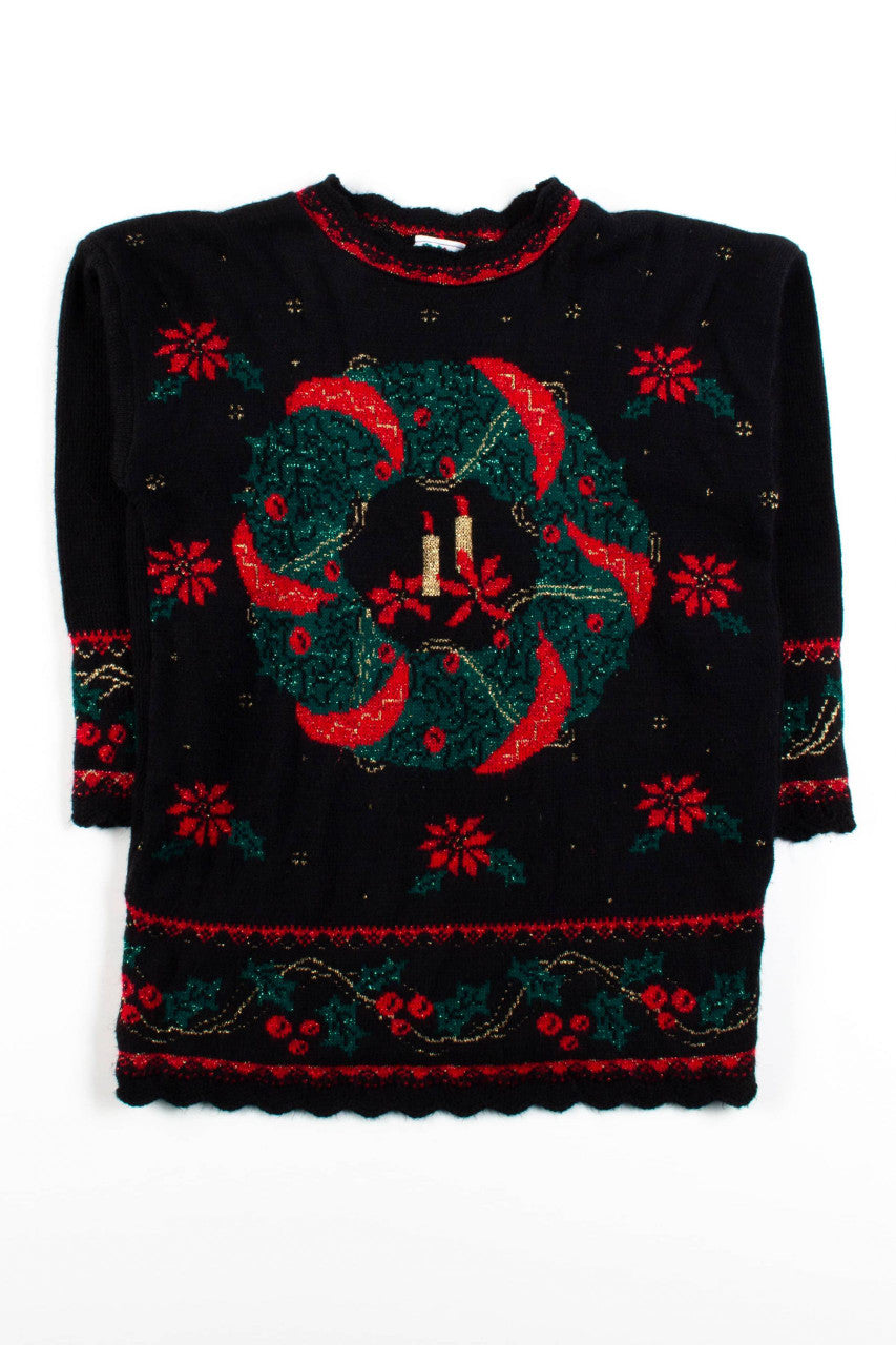Black Ugly Christmas Pullover 56423