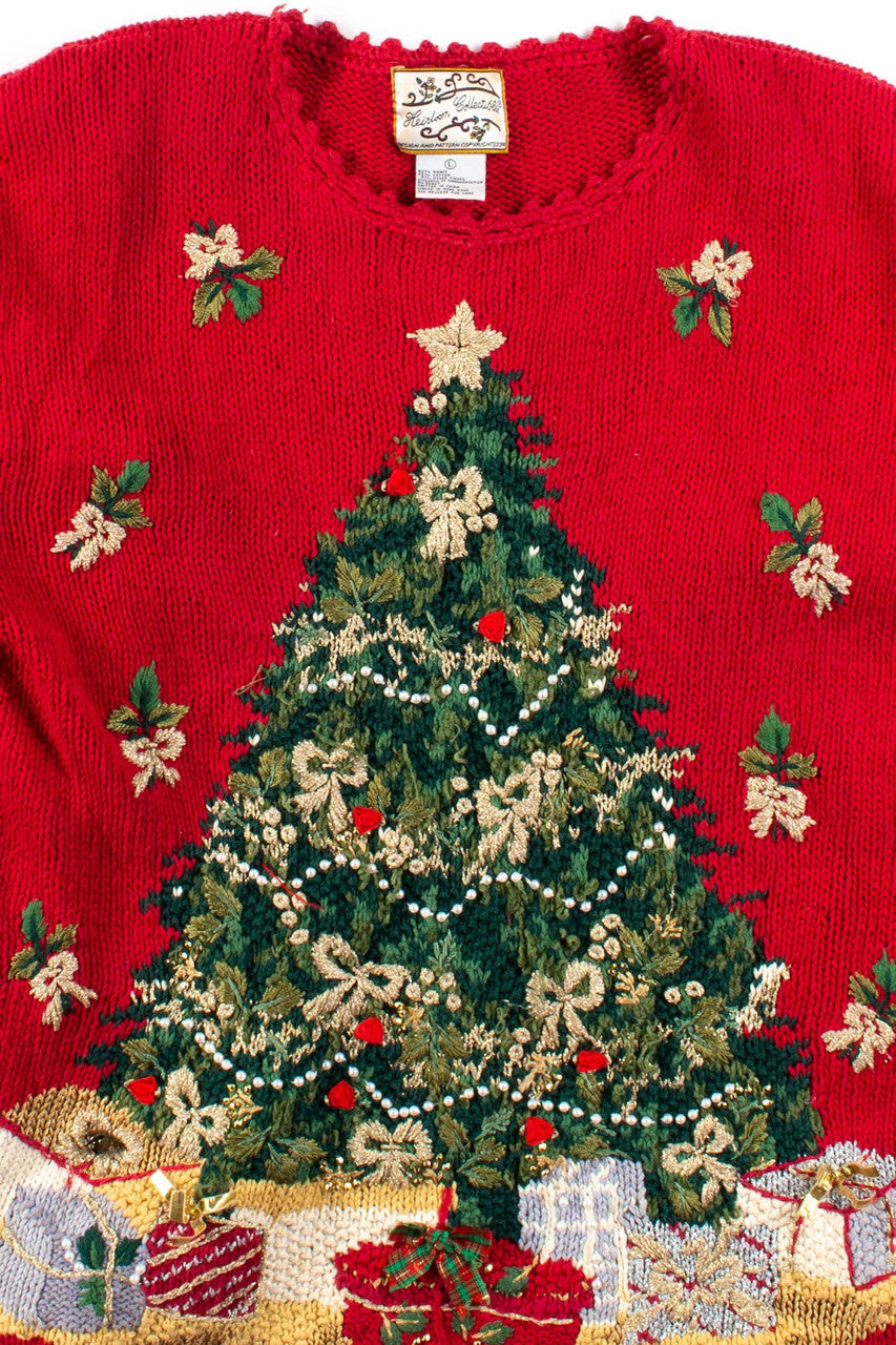 Red Ugly Christmas Pullover 56453