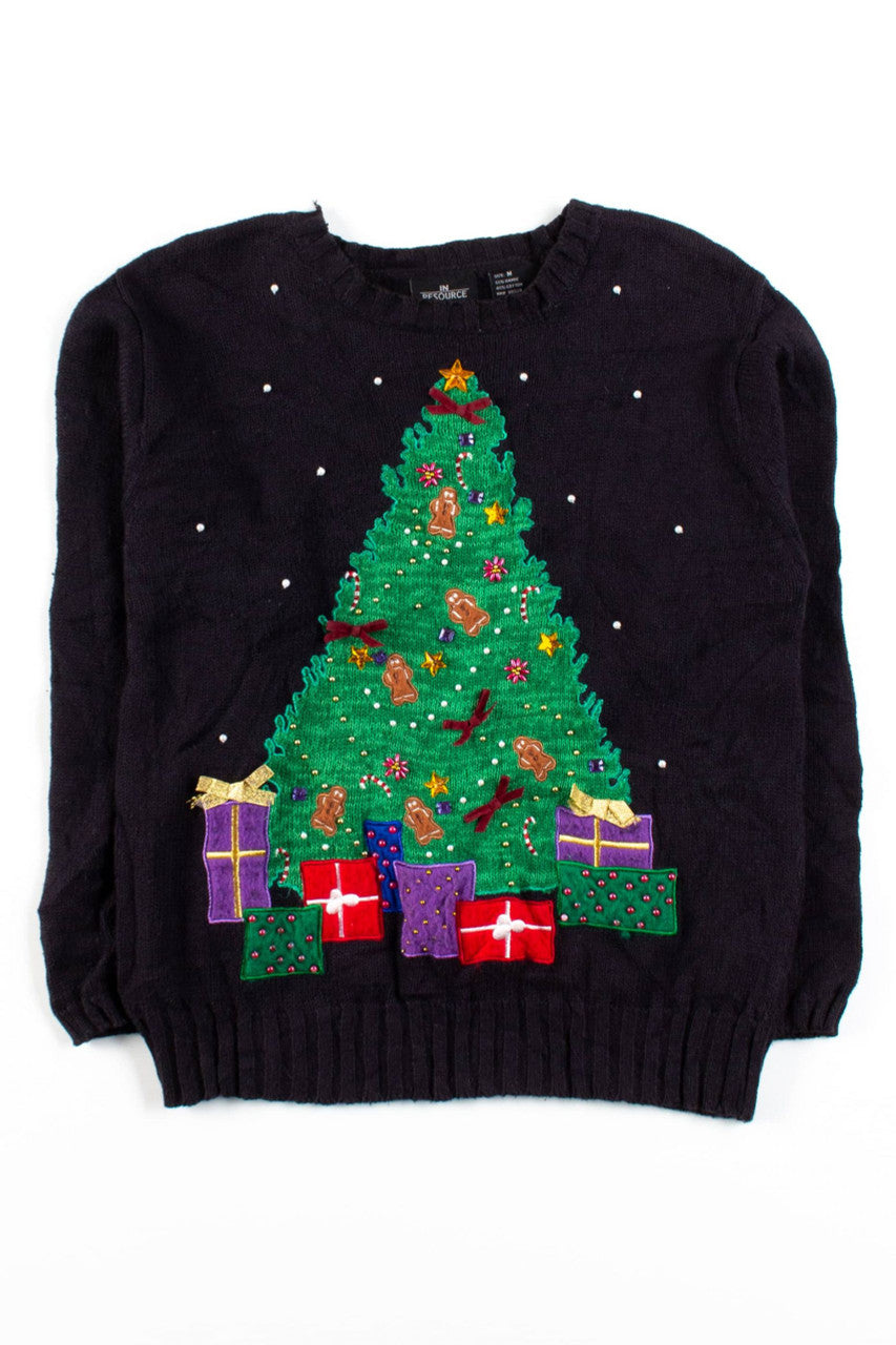 Black Ugly Christmas Pullover 56467