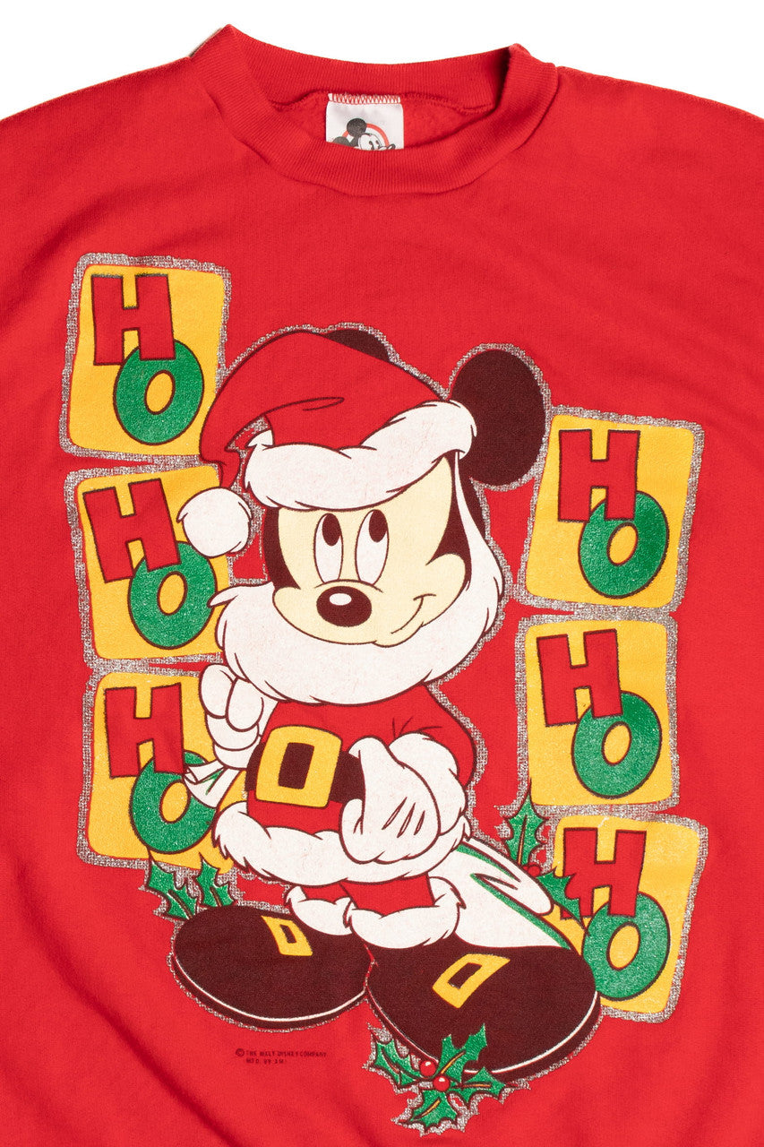 Soft Mickey Mouse Christmas Sweatshirt