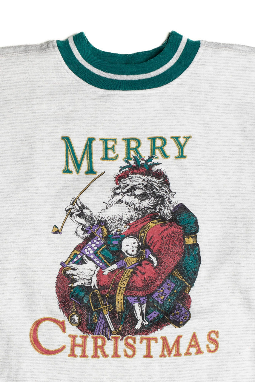 Vintage Ugly Santa Christmas Sweatshirt