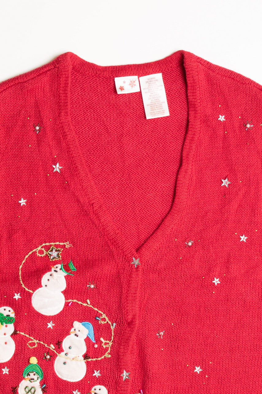 Red Ugly Christmas Vest 56801