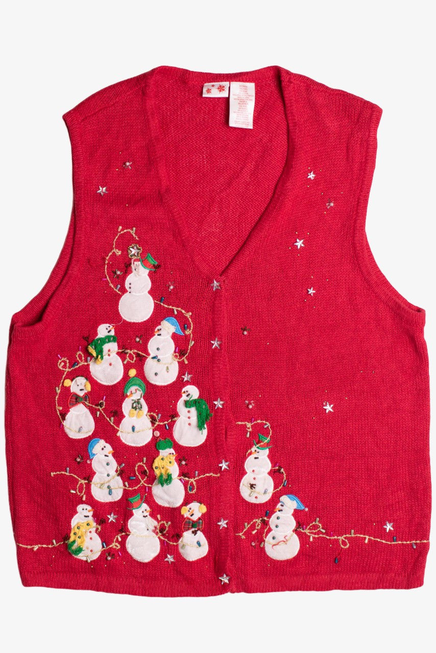 Red Ugly Christmas Vest 56809