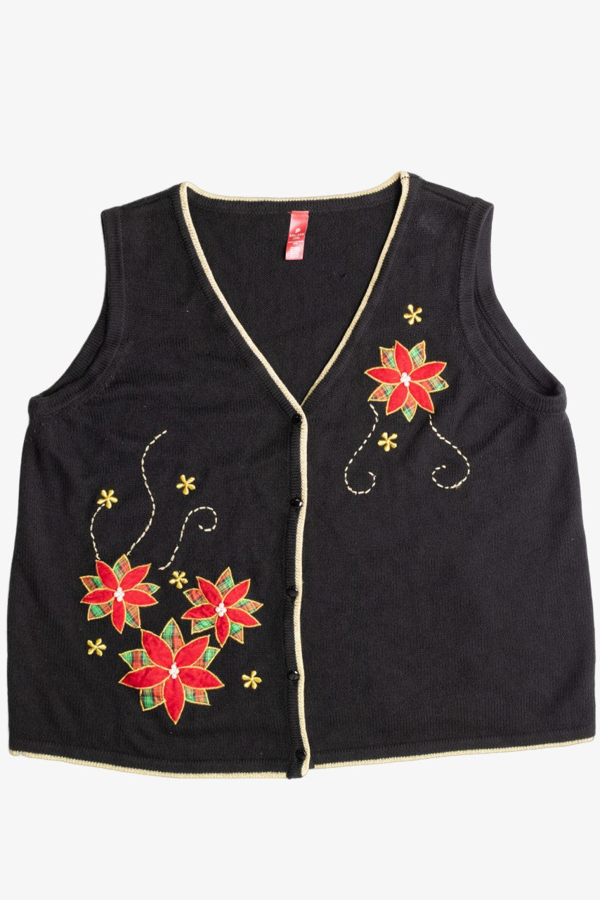 Black Ugly Christmas Vest 56819