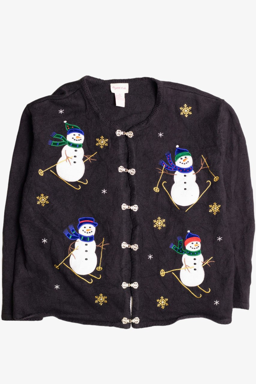 Black Ugly Christmas Cardigan 56825