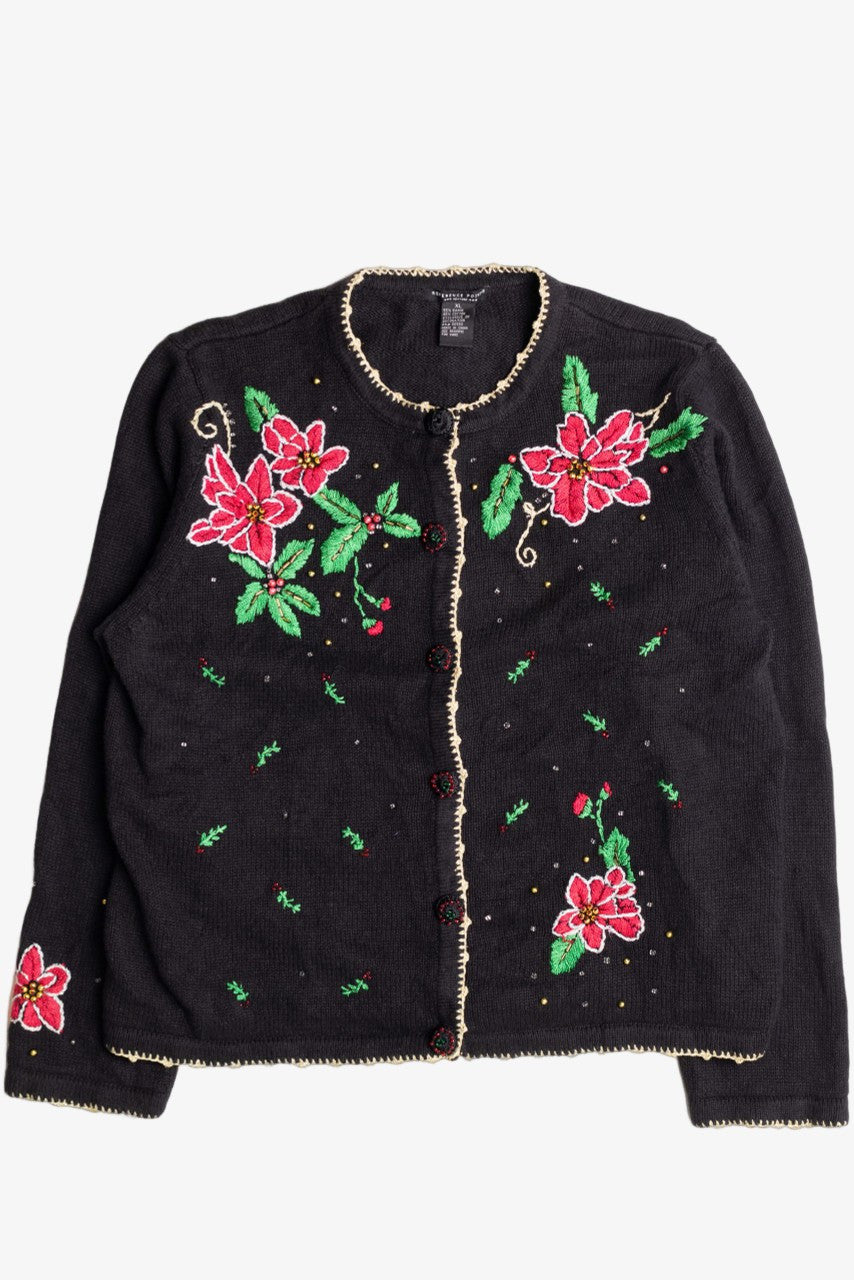 Black Ugly Christmas Cardigan 56830