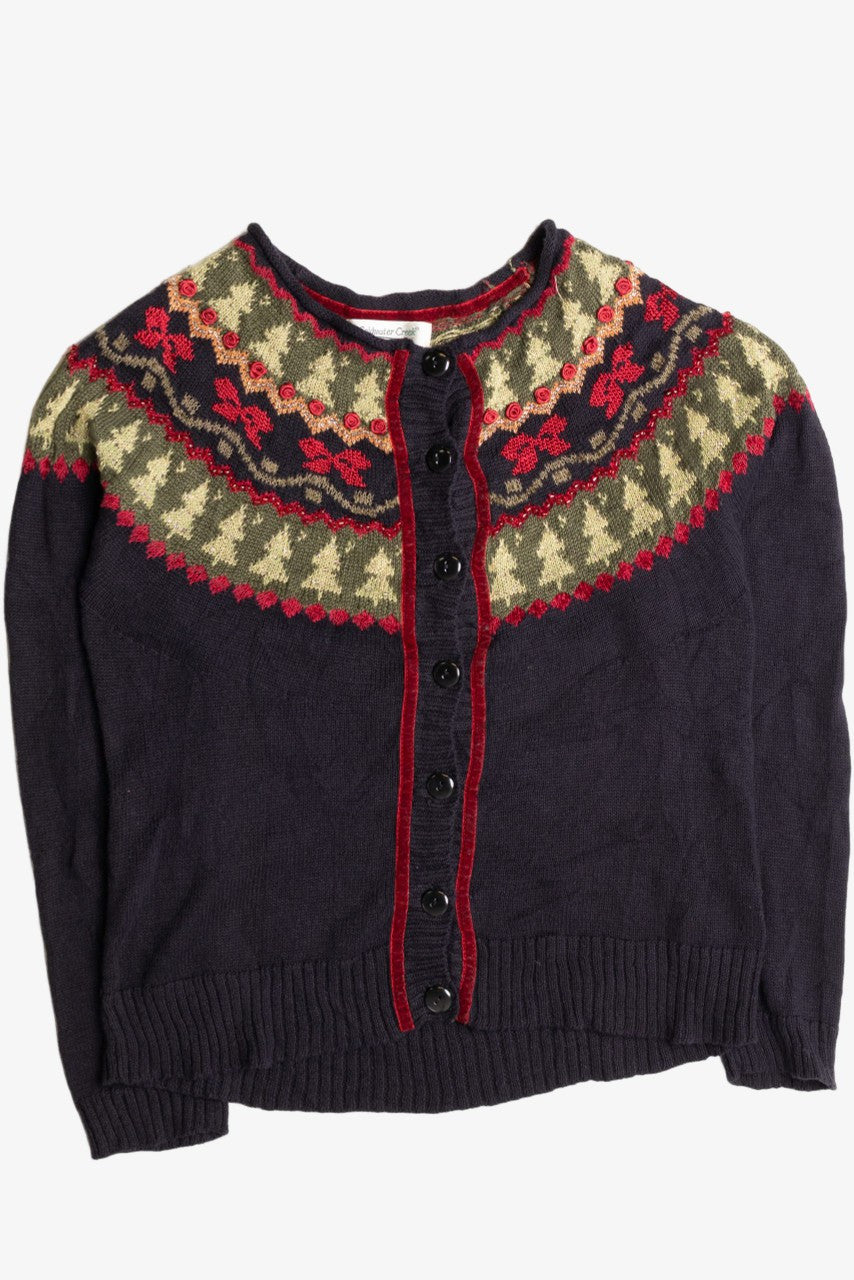 Black Ugly Christmas Cardigan 56844