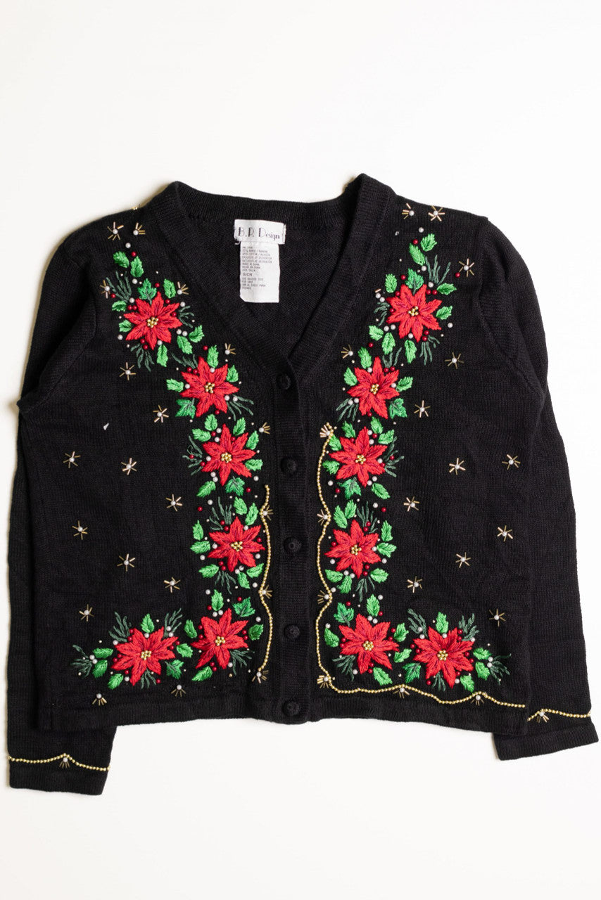 Black Ugly Christmas Cardigan 56849