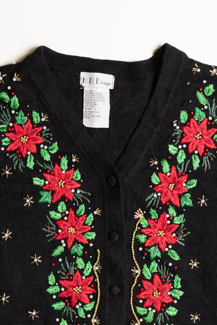 Black Ugly Christmas Cardigan 56849